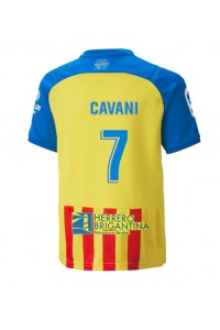 Valencia Edinson Cavani #7 Fotballdrakt Tredje Klær 2022-23 Korte ermer